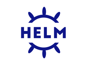 Logo de Helm pour l'image de couverture de l'article "Comment Installer Helm Pour Kubernetes" 